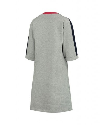 Women's Heathered Gray New England Patriots Turnover Tee Dress Heathered Gray $30.59 Dresses