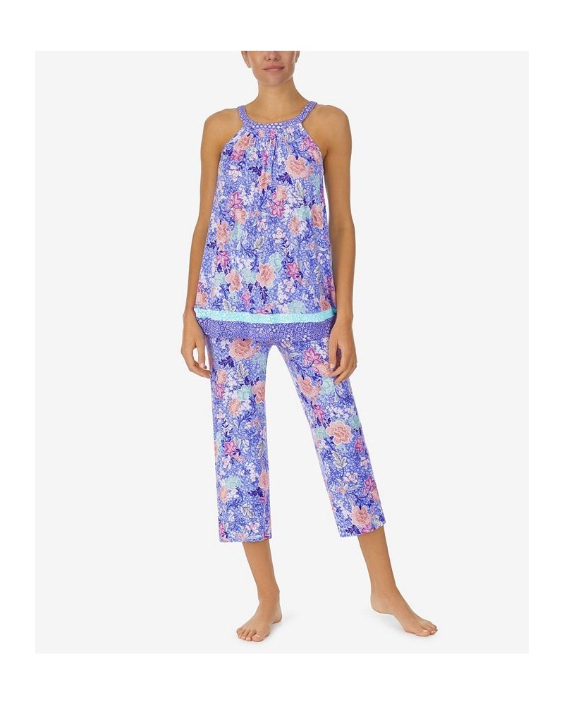 Women's Sleeveless Pajama Set 2 Piece Peri Floral $48.40 Sleepwear