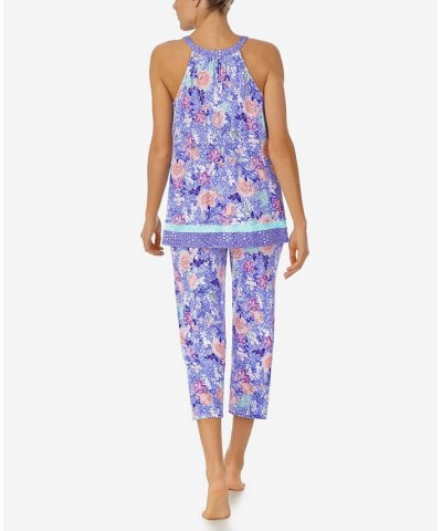 Women's Sleeveless Pajama Set 2 Piece Peri Floral $48.40 Sleepwear