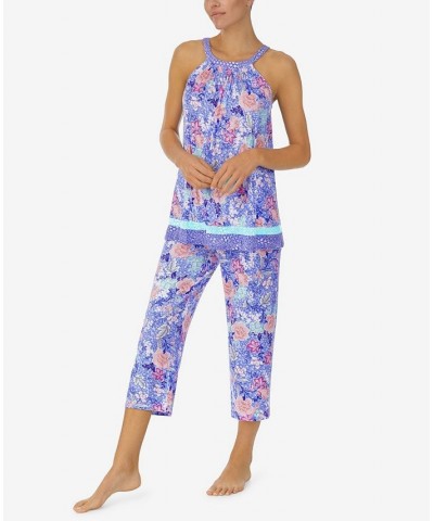 Women's Sleeveless Pajama Set 2 Piece Peri Floral $48.40 Sleepwear