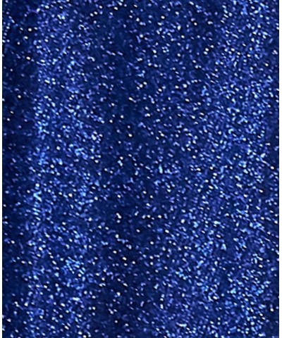 Juniors' Glitter-Knit Gown Navy $65.33 Dresses