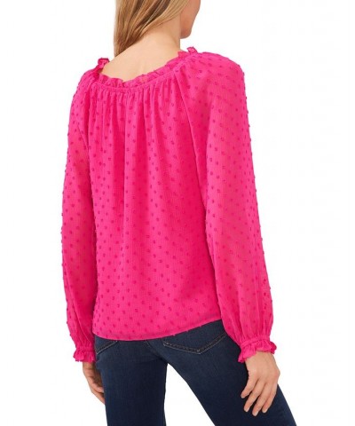 Clip-Dot Top Red $29.85 Tops