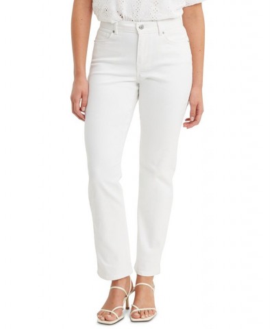 Women's Classic Straight-Leg Jeans Simply White $33.60 Jeans