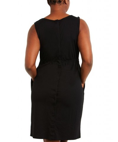 Plus Size Nursing Nightgown Black $29.50 Sleepwear