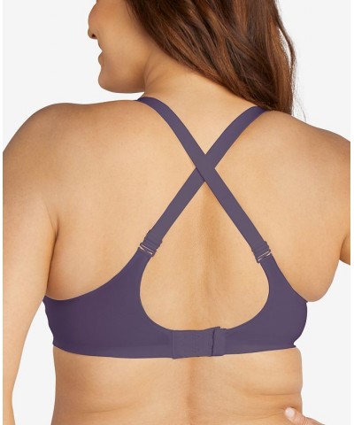 Comfort Revolution Soft Touch Perfect T-Shirt Wireless Bra DF3460 Purple Aura $15.80 Bras