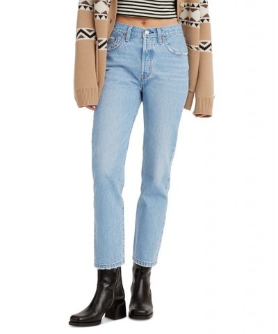 501 Cropped Straight-Leg Jeans Light Indigo Worn In $33.60 Jeans