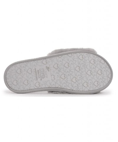 Women's Capucine Slide Slipper Gray $18.90 Shoes