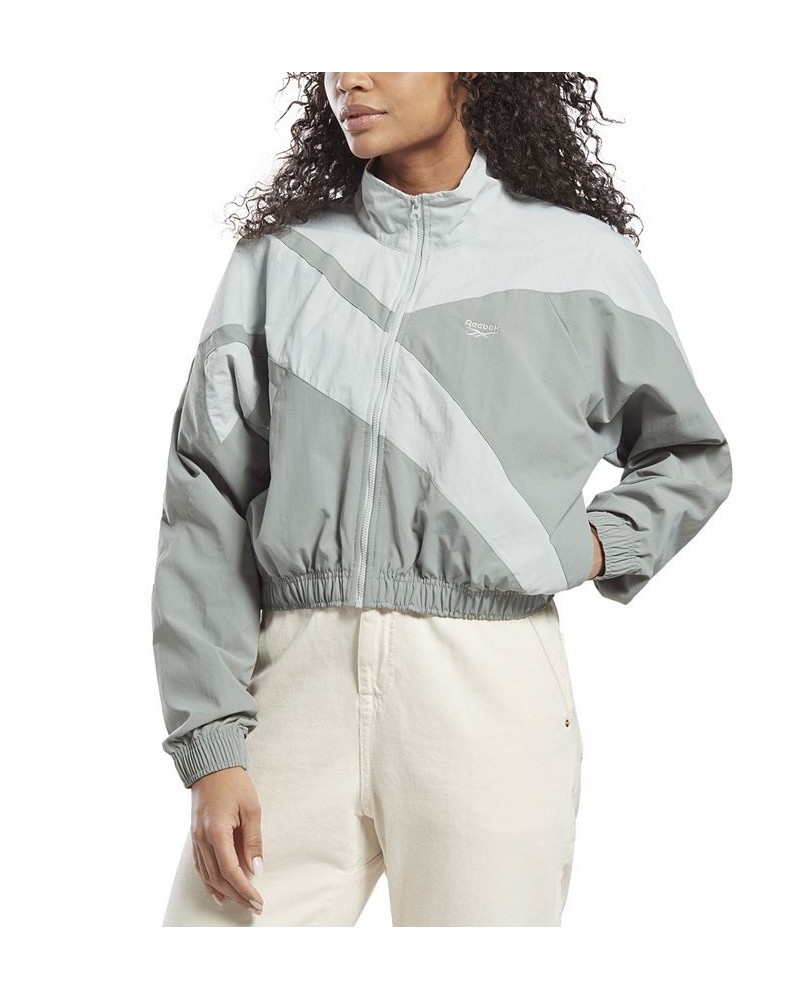 Women's Classics Franchise Track Jacket Green $31.80 Jackets