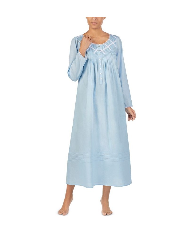 Cotton Pintuck Ballet Nightgown Blue $33.54 Sleepwear