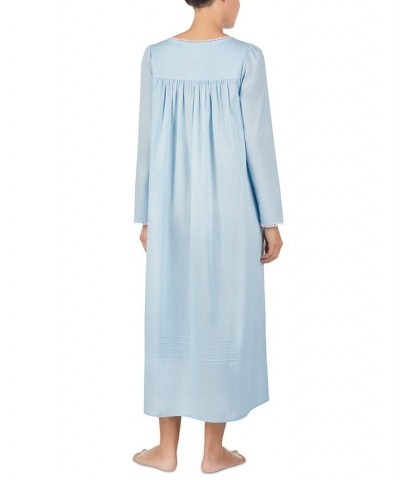 Cotton Pintuck Ballet Nightgown Blue $33.54 Sleepwear