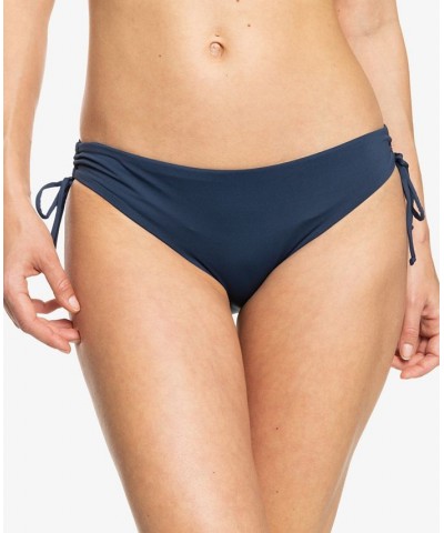Juniors' Beach Classics Underwire D-Cup Bikini Top & Bikini Bottoms Indigo Blue $23.00 Swimsuits