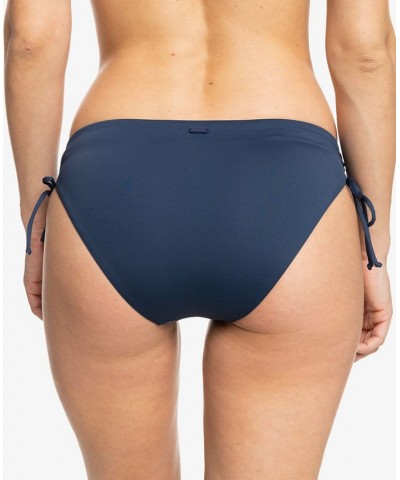 Juniors' Beach Classics Underwire D-Cup Bikini Top & Bikini Bottoms Indigo Blue $23.00 Swimsuits