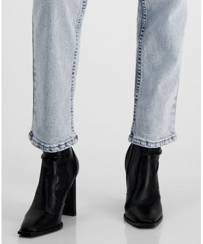 Women's High-Rise Straight-Leg Jeans Parker $26.87 Jeans