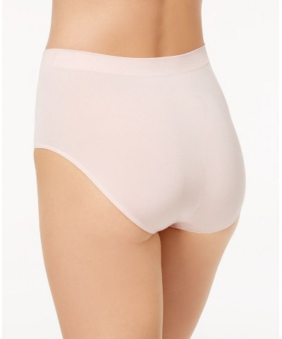 Women's B-Smooth Brief Seamless Underwear 838175 Chalk Pink $11.70 Panty