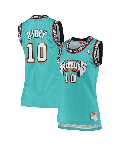 Women's Mike Bibby Turquoise Vancouver Grizzlies 1998-99 Hardwood Classics Swingman Jersey Turquoise $36.80 Jersey