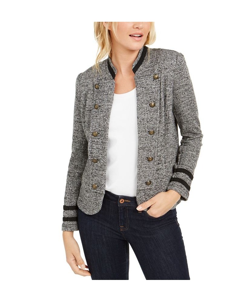 Women's Military Band Jacket Black $33.67 Jackets