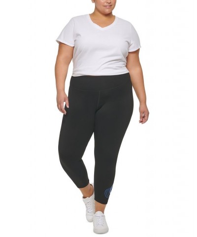 Plus Size Logo 7/8 Leggings Blue Wave $24.17 Pants