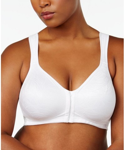 18 Hour Posture Boost Front Close Wireless Bra USE525 Online Only White $14.24 Bras