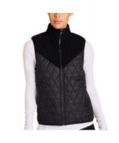 Adult Women Reversible Ski Vest Black/black $50.56 Jackets