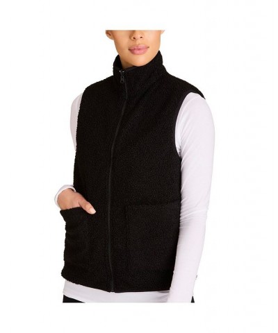 Adult Women Reversible Ski Vest Black/black $50.56 Jackets