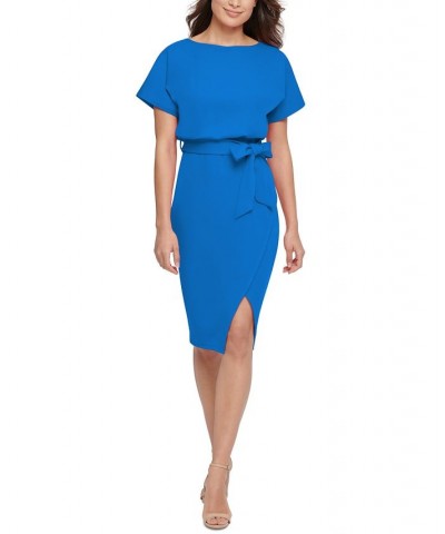 Blouson Wrap Dress Blush $24.19 Dresses