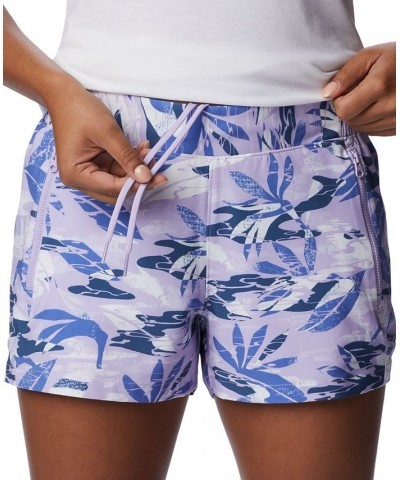 Women's PFG Tidal II Shorts Purple $30.00 Shorts