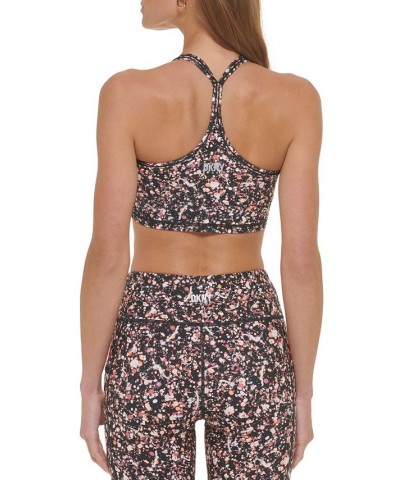 Women's Blurred Lights Print Cropped Tank Top Rosewater Pollock $17.38 Tops