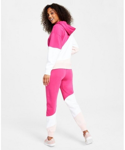 Puma Women's Swirl Hooded Sweatshirt & Drawstring Sweatpants Orchid Shadow $29.38 Pants