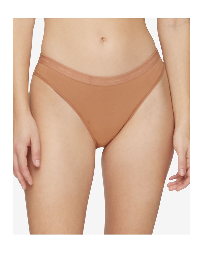 Women's Form To Body Bikini Underwear QF6761 Sandalwood $13.22 Panty
