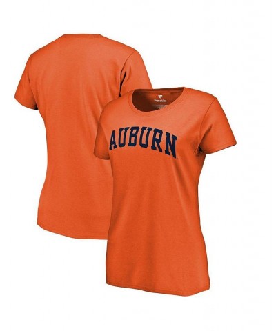 Women's Orange Auburn Tigers Basic Arch T-shirt Orange $12.00 Tops