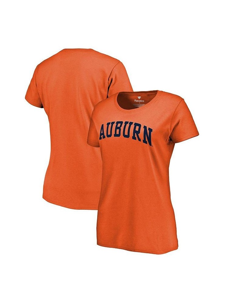 Women's Orange Auburn Tigers Basic Arch T-shirt Orange $12.00 Tops