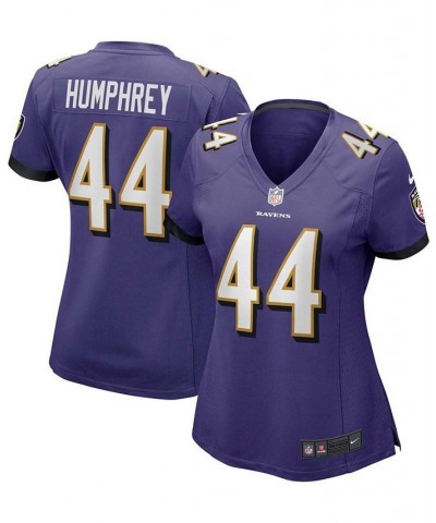 Women's Marlon Humphrey Purple Baltimore Ravens Game Player Jersey Purple $67.20 Jersey