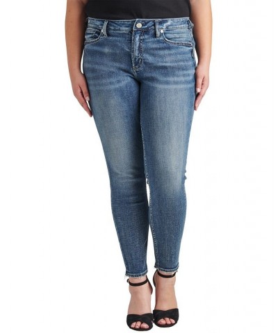 Plus Size Suki Mid Rise Skinny Leg Jeans Indigo $30.77 Jeans