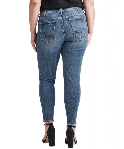 Plus Size Suki Mid Rise Skinny Leg Jeans Indigo $30.77 Jeans