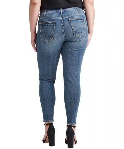 Plus Size Suki Mid Rise Skinny Leg Jeans Indigo $30.77 Jeans