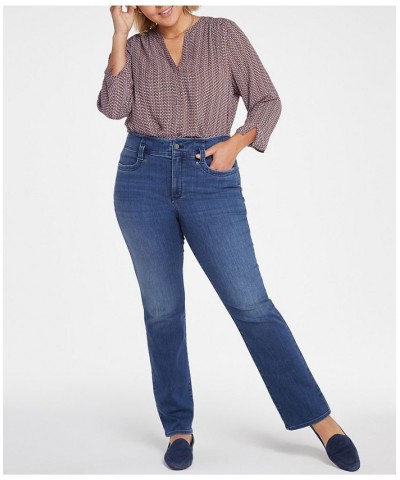 Plus Size Marilyn Straight High Rise Jeans Saybrook $36.69 Jeans