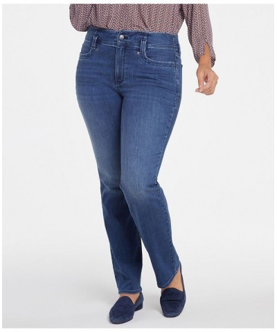 Plus Size Marilyn Straight High Rise Jeans Saybrook $36.69 Jeans