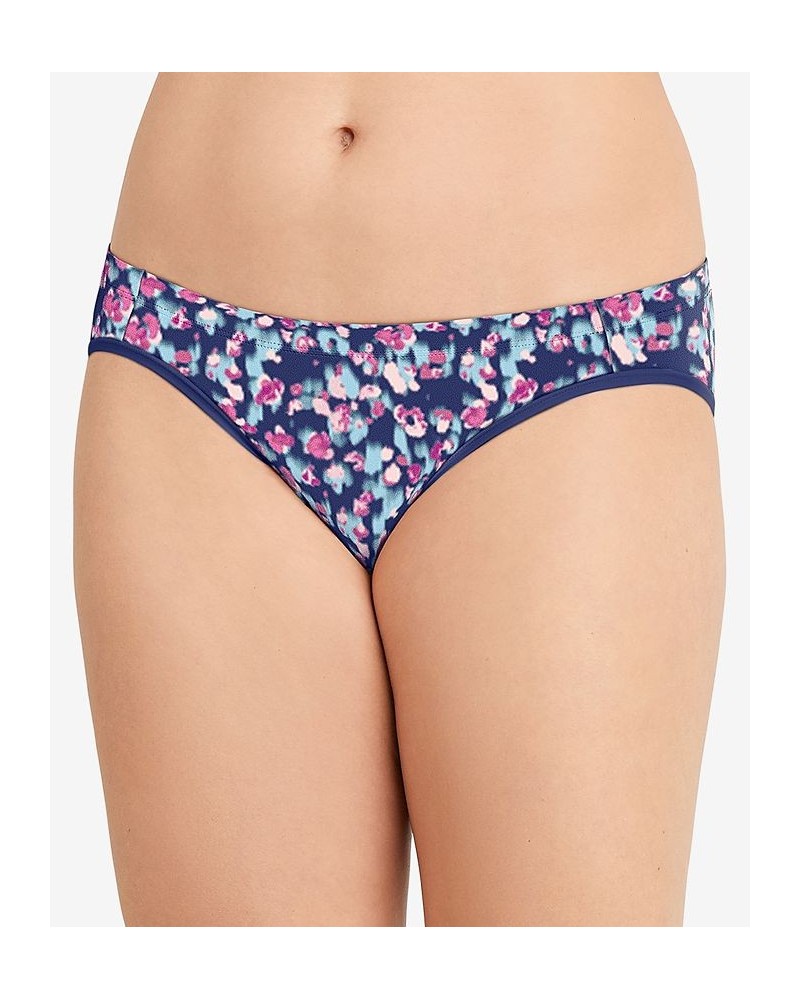 Women's Barely There Invisible Look Bikini DMBTBK Lovely Animal Navy $9.08 Panty