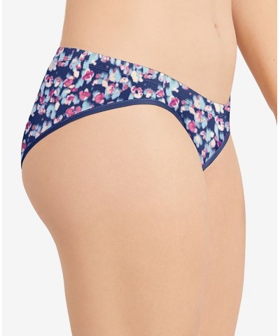 Women's Barely There Invisible Look Bikini DMBTBK Lovely Animal Navy $9.08 Panty