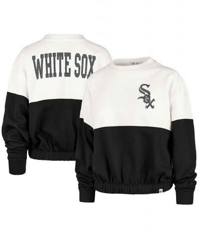 Women's White Black Chicago White Sox Take Two Bonita Pullover Sweatshirt White, Black $49.49 Sweatshirts
