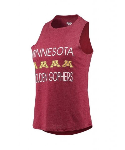 Women's Gold Maroon Minnesota Golden Gophers Tank Top and Pants Sleep Set Gold, Maroon $28.60 Pajama