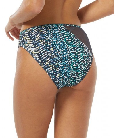 Women's High-Leg Mid-Rise Bikini Bottoms Multi $30.24 Swimsuits